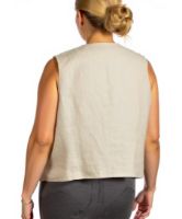 Снимка на Дамски елек от лен