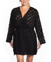 Снимка на Официалнa рокля с полупрозрачна горна част