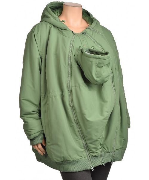 Снимка на Дамско яке с приставка за новородено