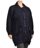 Снимка на Дамско яке от ленена смес