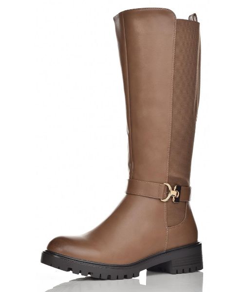 Снимка на Дамски ботуши еко кожа