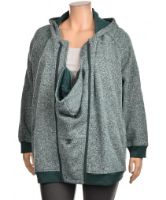 Снимка на Дамски суичър с приставка за новородено