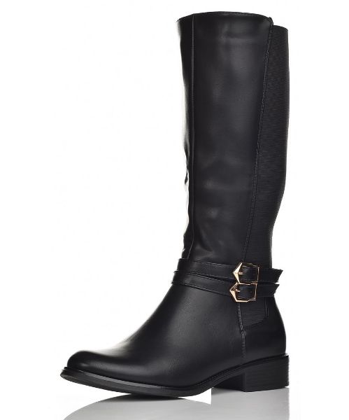 Снимка на Дамски ботуши еко кожа