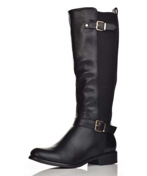 Снимка на Дамски ботуши еко кожа