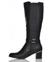 Снимка на Дамски ботуши еко кожа