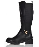 Снимка на Дамски ботуши еко кожа