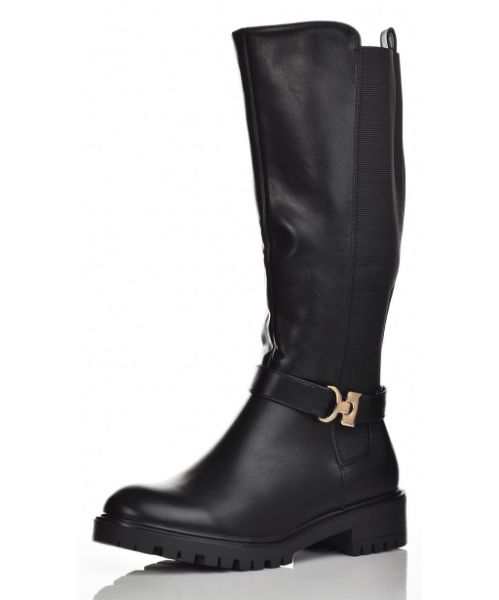 Снимка на Дамски ботуши еко кожа