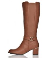 Снимка на Дамски ботуши еко кожа