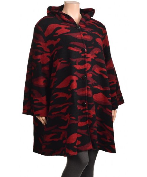 Снимка на Дамско палто от вълнена смес