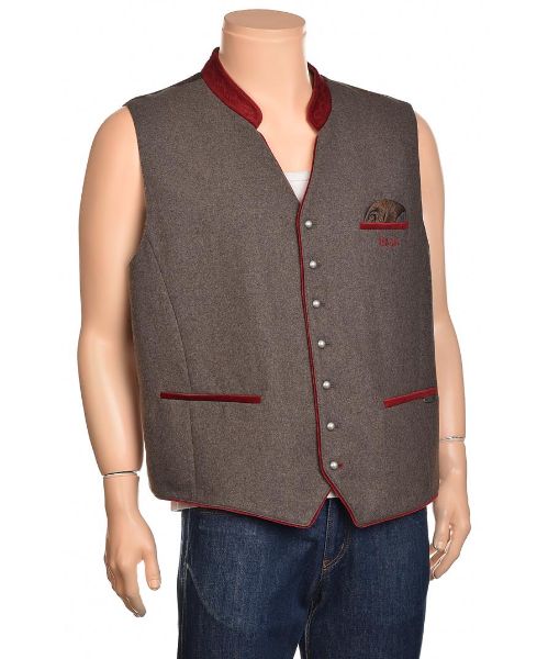 Снимка на Мъжки елек от вълнена смес