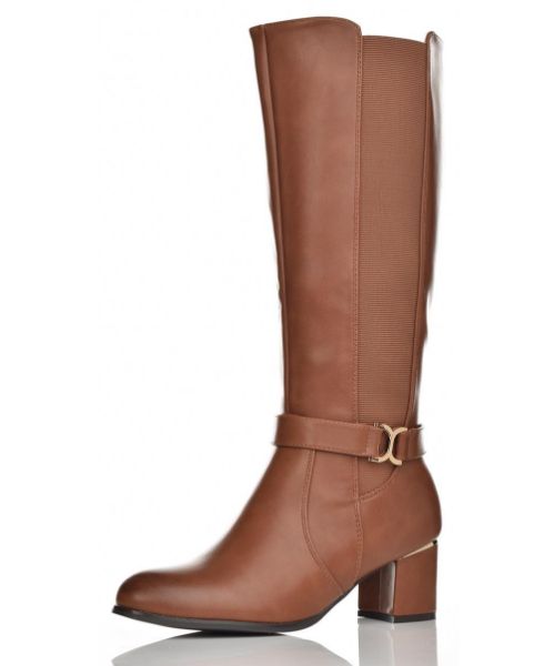 Снимка на Дамски ботуши еко кожа