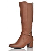 Снимка на Дамски ботуши еко кожа