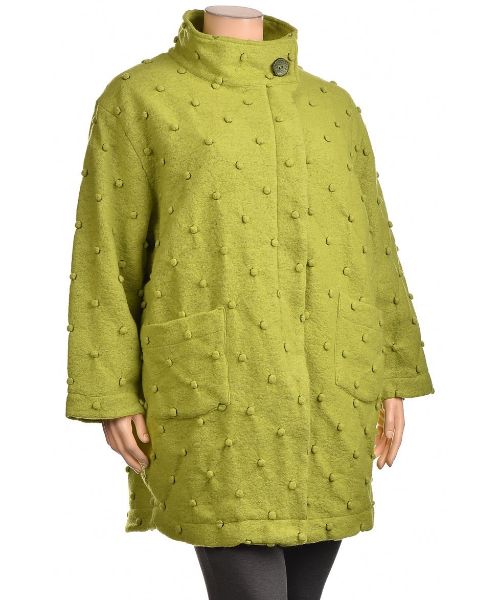 Снимка на Дамско преходно палто от вълнена смес