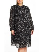 Снимка на Рокля от вълна и коприна