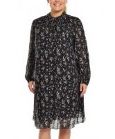 Снимка на Рокля от вълна и коприна