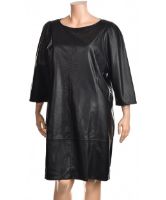 Снимка на Рокля еко кожа