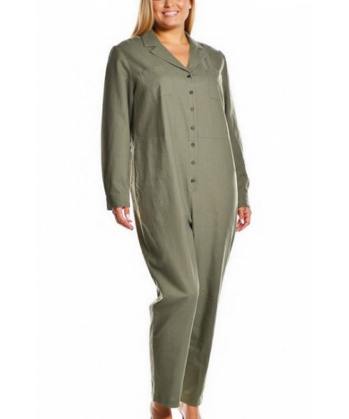 Снимка на Дамски гащеризон от ленена смес