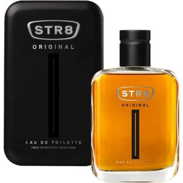 Снимка на Str8 Original Eau de Toilette за мъже 100 мл. Свеж връх с пикантна дървесна основа.