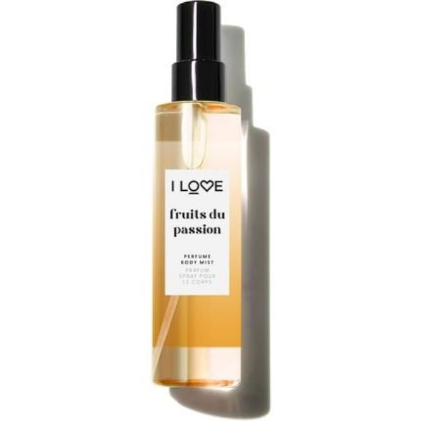 Снимка на I Love Fruits du Passion Парфюмен спрей за тяло с флорален женствен аромат, дълготраен аромат, спрей за коса за жени 200 мл