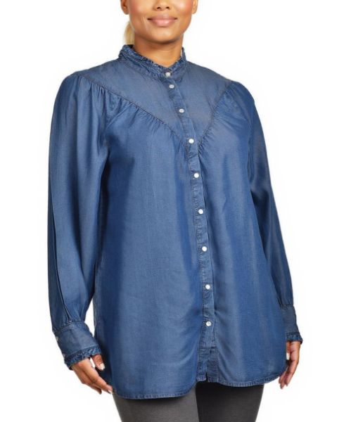 Снимка на Дамска риза от лиоцел