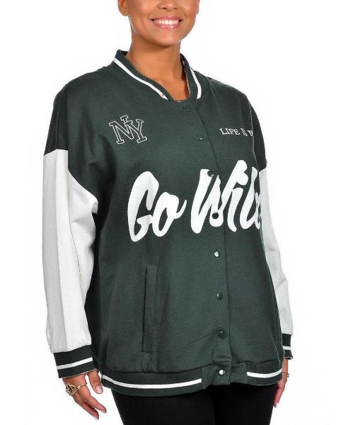 Снимка на Дамски ватиран суичър