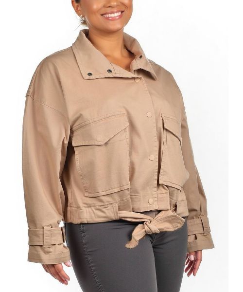 Снимка на Дамско яке от туил