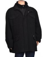 Снимка на Мъжко палто от вълнена смес