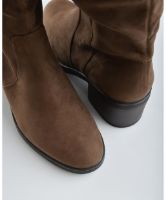 Снимка на Дамски ботуши еко кожа