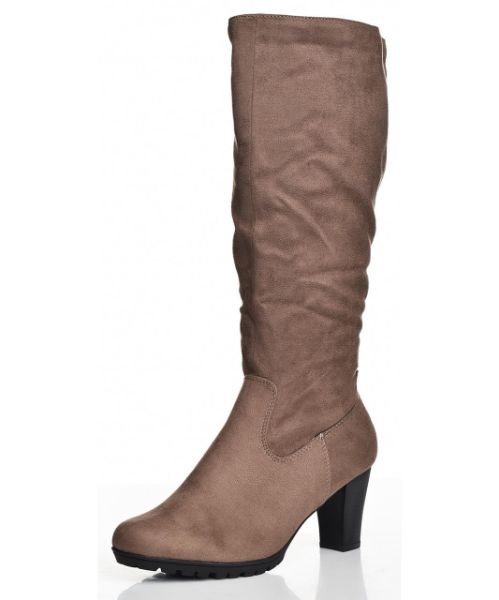 Снимка на Дамски ботуши еко кожа