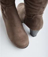 Снимка на Дамски ботуши еко кожа