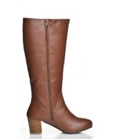 Снимка на Дамски ботуши еко кожа