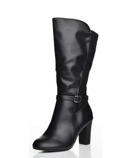 Снимка на Дамски ботуши еко кожа