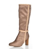 Снимка на Дамски ботуши еко кожа