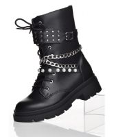 Снимка на Дамски боти еко кожа