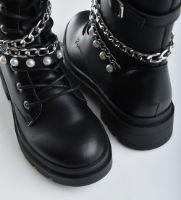 Снимка на Дамски боти еко кожа