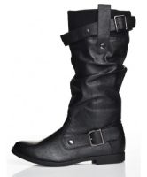 Снимка на Дамски ботуши еко кожа