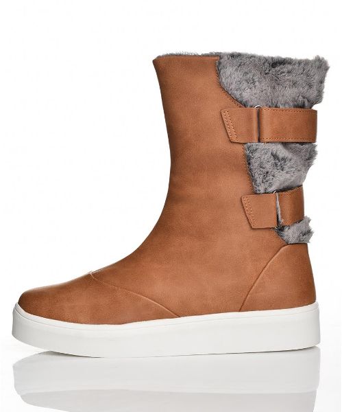 Снимка на Дамски боти еко кожа