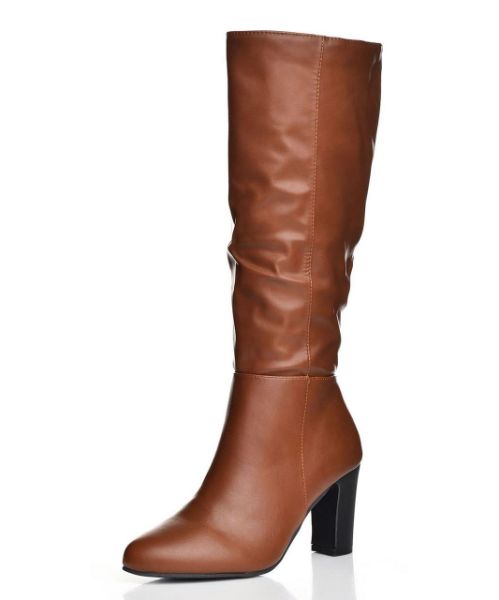 Снимка на Дамски ботуши еко кожа