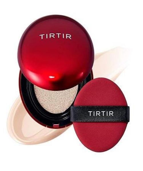 Снимка на Високо покривен и дълготраен фон дьо тен мини TirTir Mask Fit Red Cushion Mini 4.5g